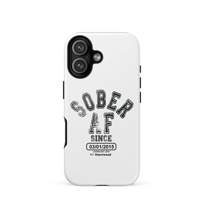 Sober AF Recovery Phone Case graphic detail (view 24)