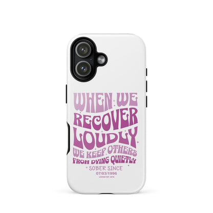 When We Recover Loud Recovery Phone Case graphic detail (view 24)