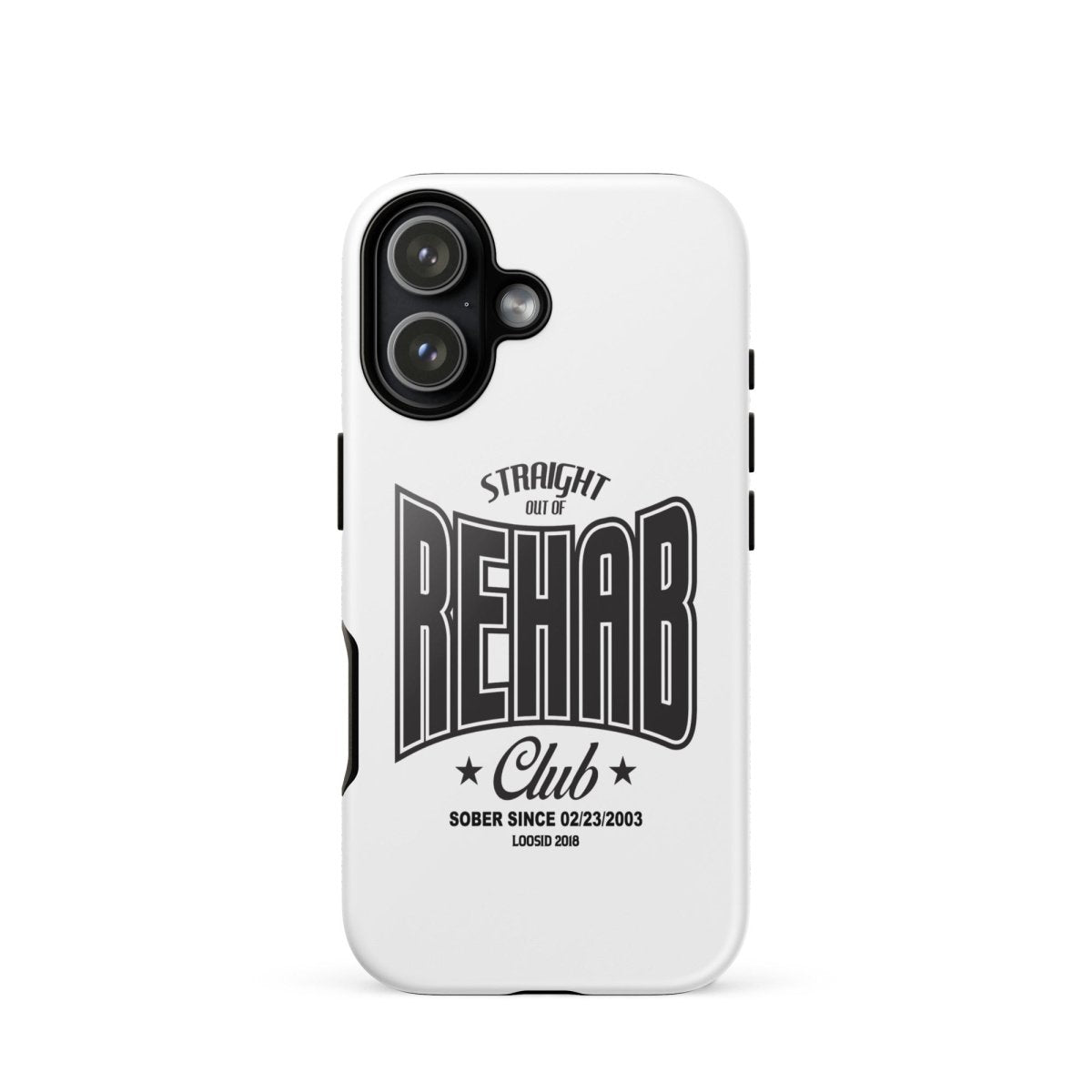 Straight Out of Rehab Recovery Phone Case graphic detail (view 24)