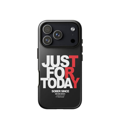 Just For Today Recovery Phone Case back view (view 27)
