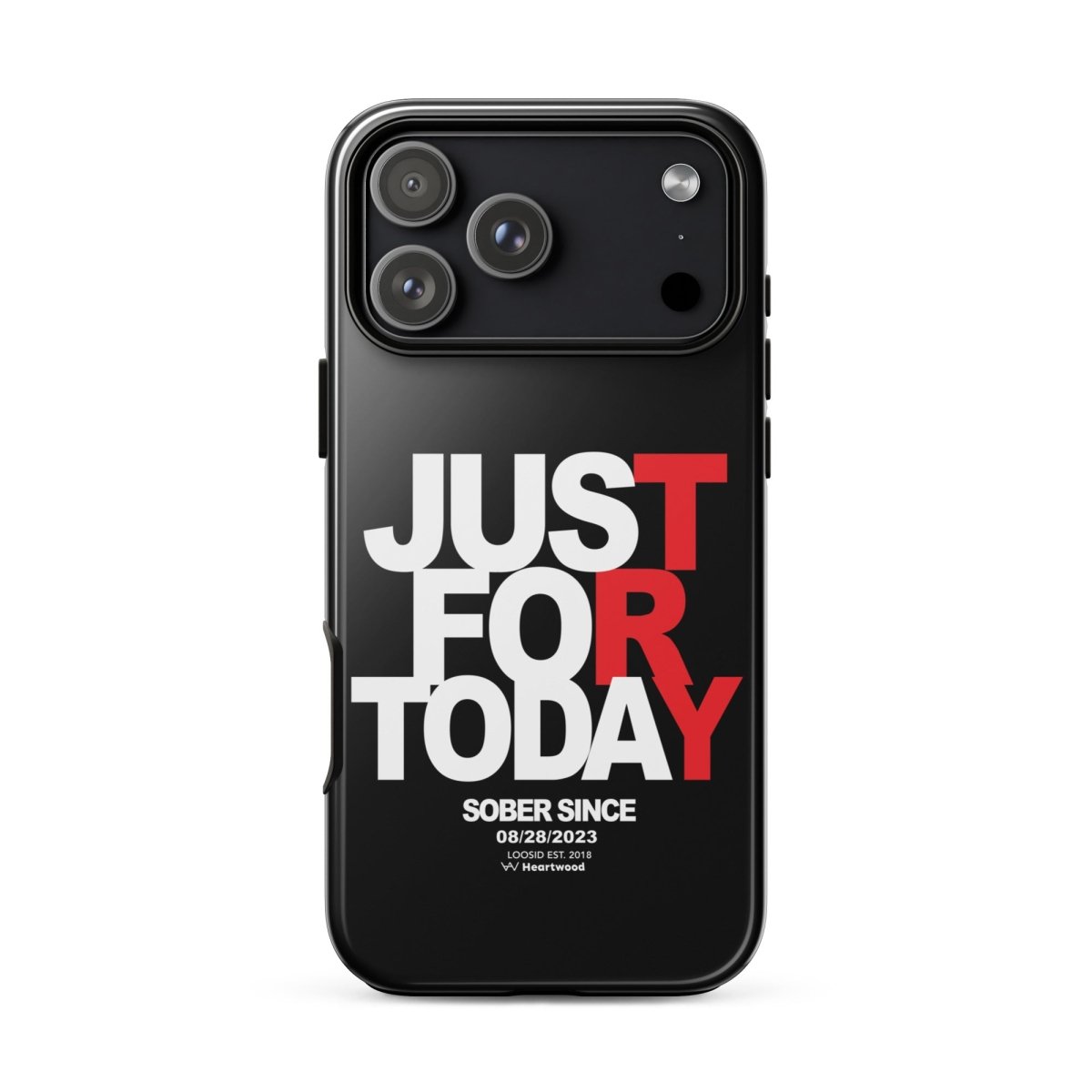 Just For Today Recovery Phone Case packaging detail (view 28)
