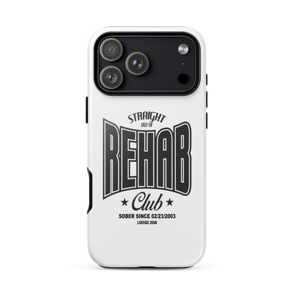 Straight Out of Rehab Recovery Phone Case back view (view 27)