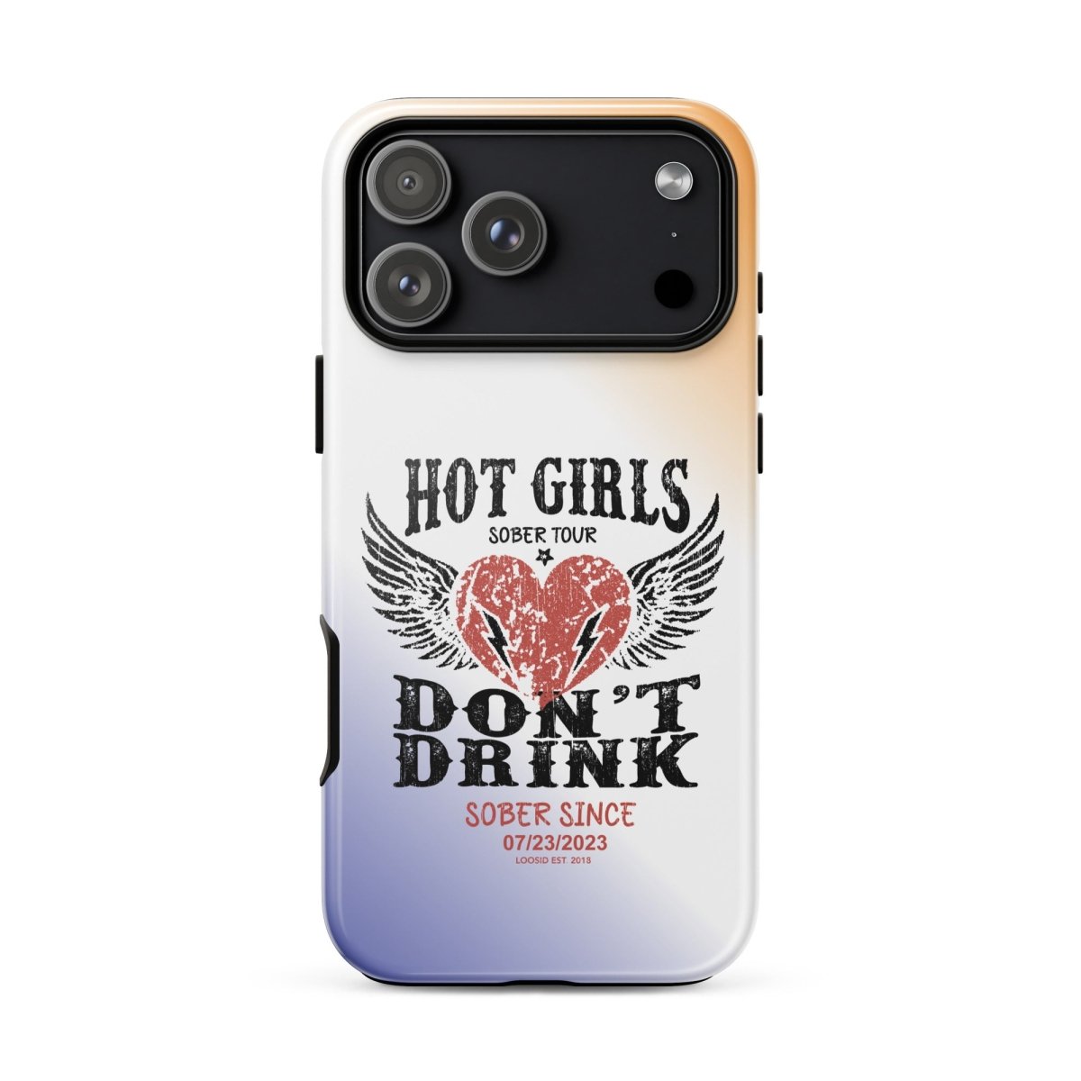 Hot Girls Don't Drink Recovery Phone Case packaging detail (view 28)