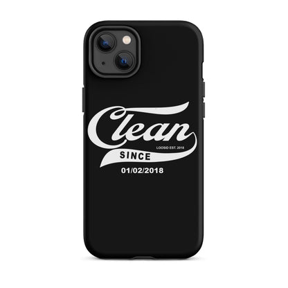 Clean Since Recovery Phone Case graphic detail (view 14)