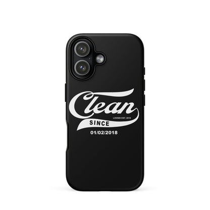 Clean Since Recovery Phone Case lifestyle view (view 25)
