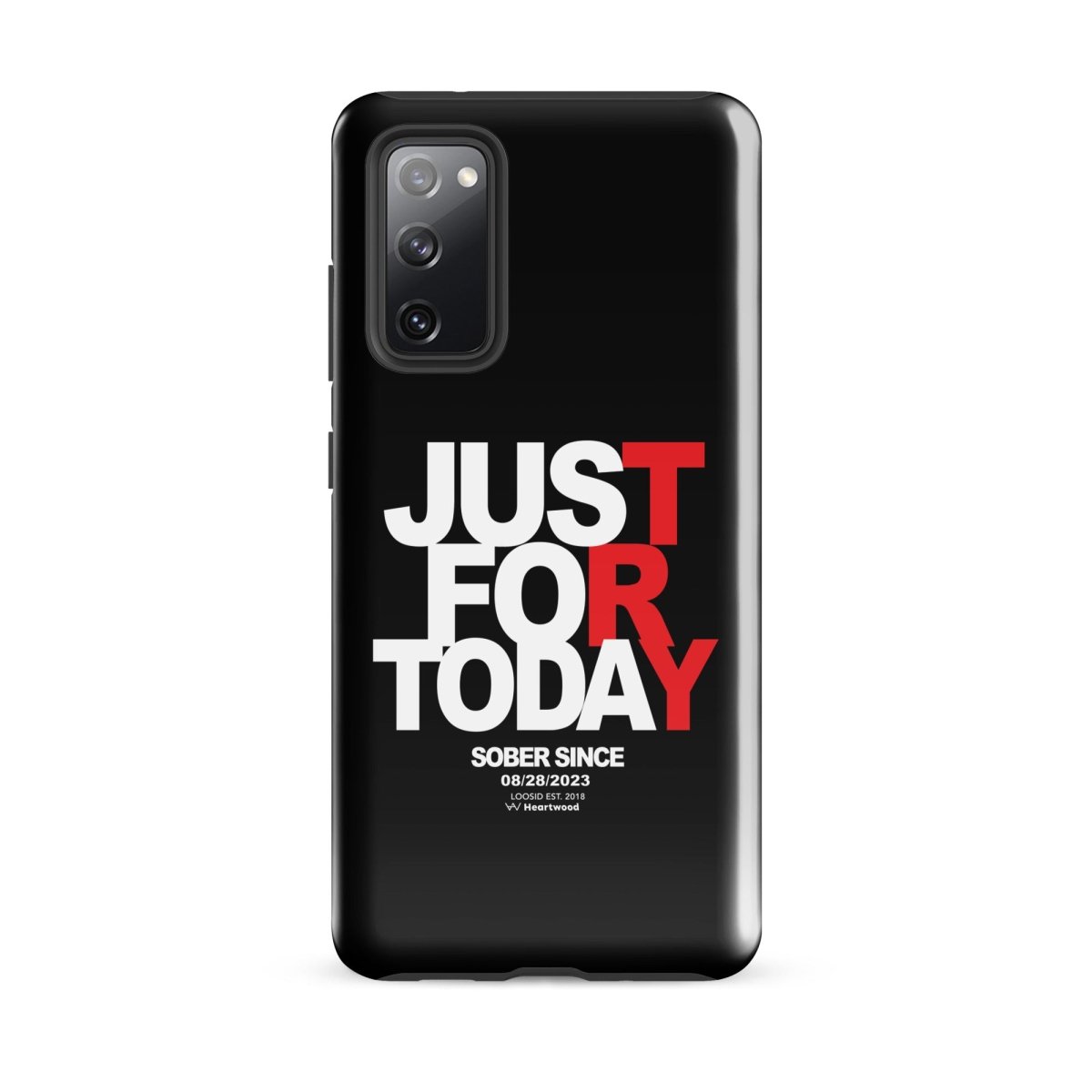 Loosid Just For Today Recovery Phone Case featuring the design