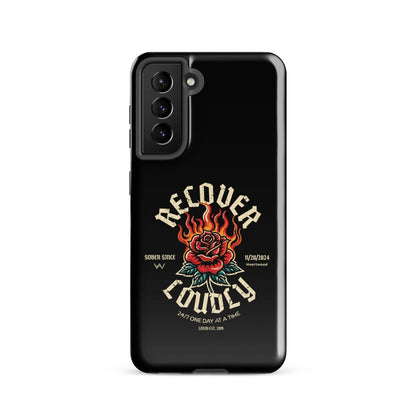 Recover Loudly Recovery Phone Case lifestyle view (view 5)
