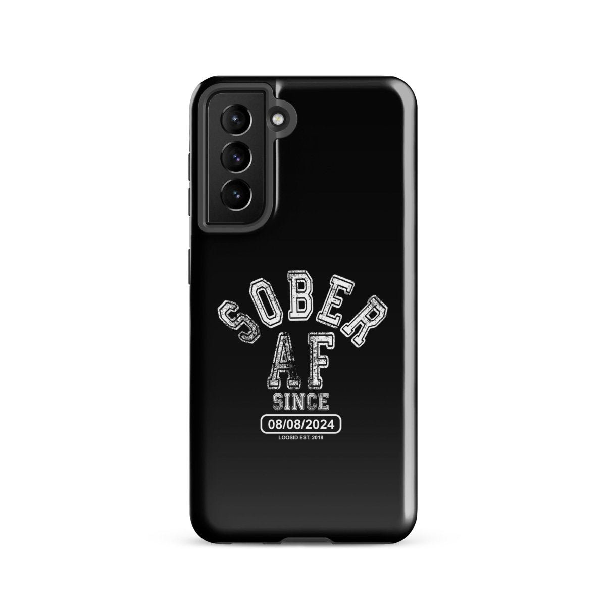 Sober AF Recovery Phone Case lifestyle view (view 5)