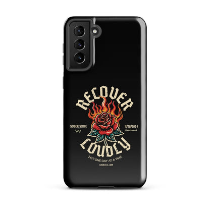 Recover Loudly Recovery Phone Case side view (view 6)