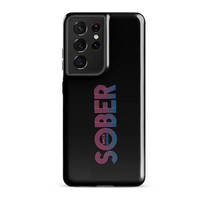 Sober Since Recovery Phone Case back view (view 7)