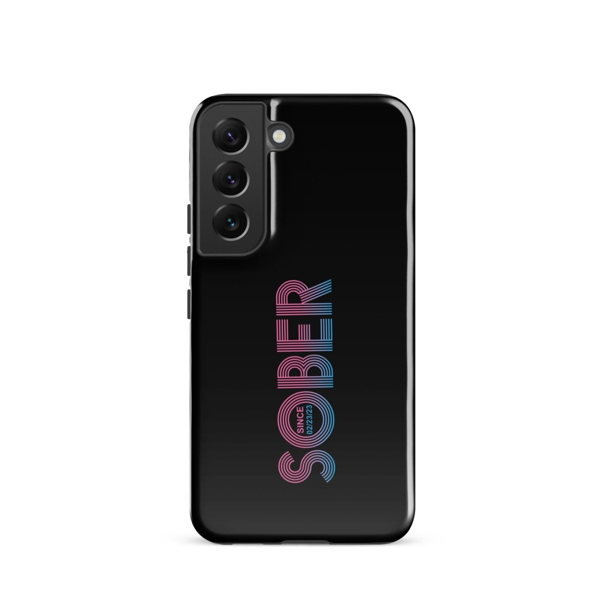 Sober Since Recovery Phone Case featuring the design (view 11)