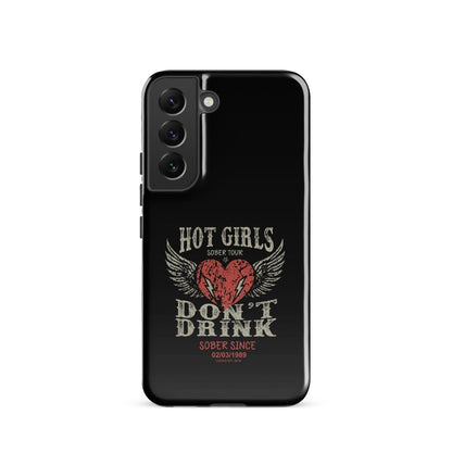 Hot Girls Don't Drink Recovery Phone Case featuring the design (view 11)