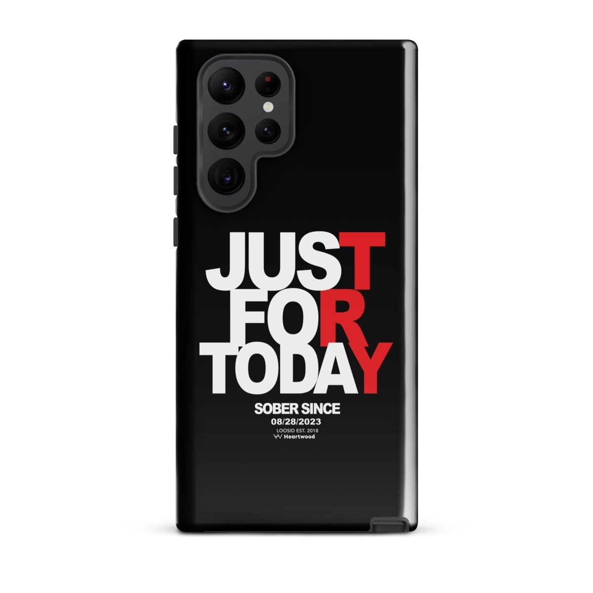 Just For Today Recovery Phone Case featuring the design (view 11)