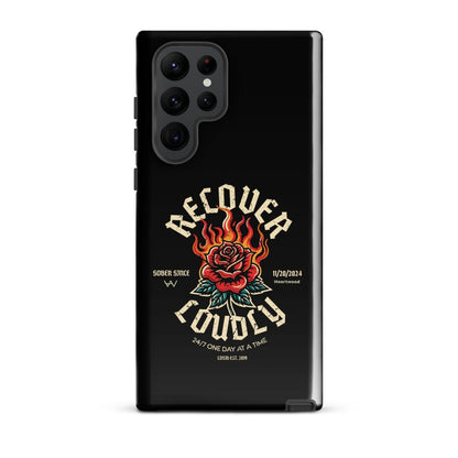 Recover Loudly Recovery Phone Case featuring the design (view 11)