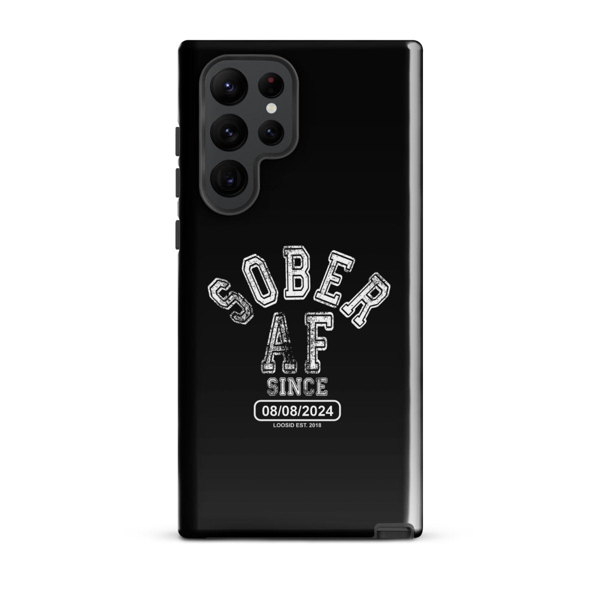 Sober AF Recovery Phone Case featuring the design (view 11)