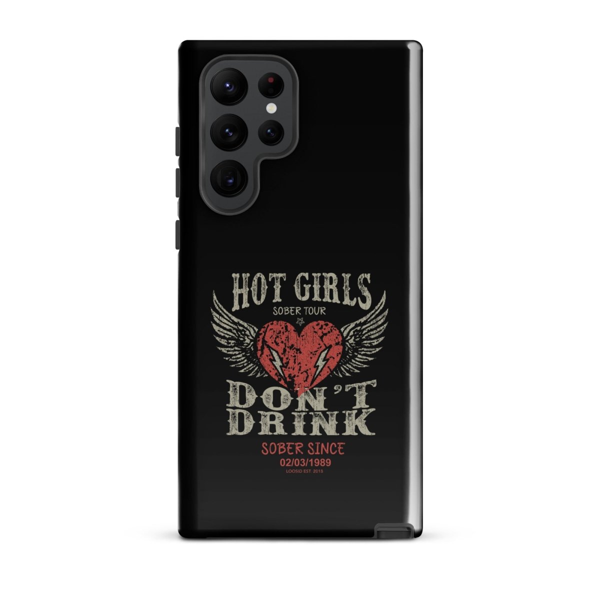 Hot Girls Don't Drink Recovery Phone Case product photo (view 10)