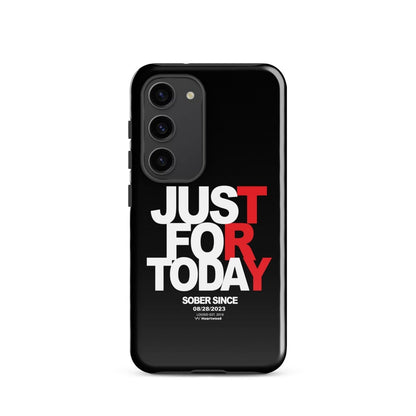 Just For Today Recovery Phone Case close-up view (view 12)
