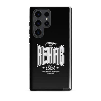 Straight Out of Rehab Recovery Phone Case flat lay styled image (view 13)