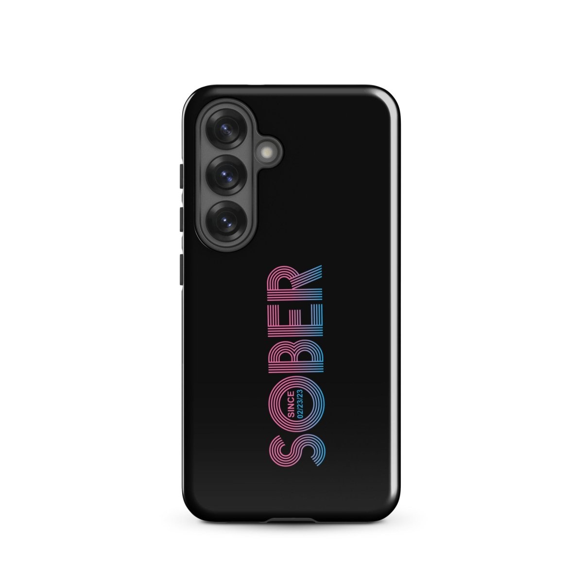 Sober Since Recovery Phone Case packaging detail (view 18)