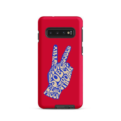 Peace & Sober Tough Case (Samsung®)