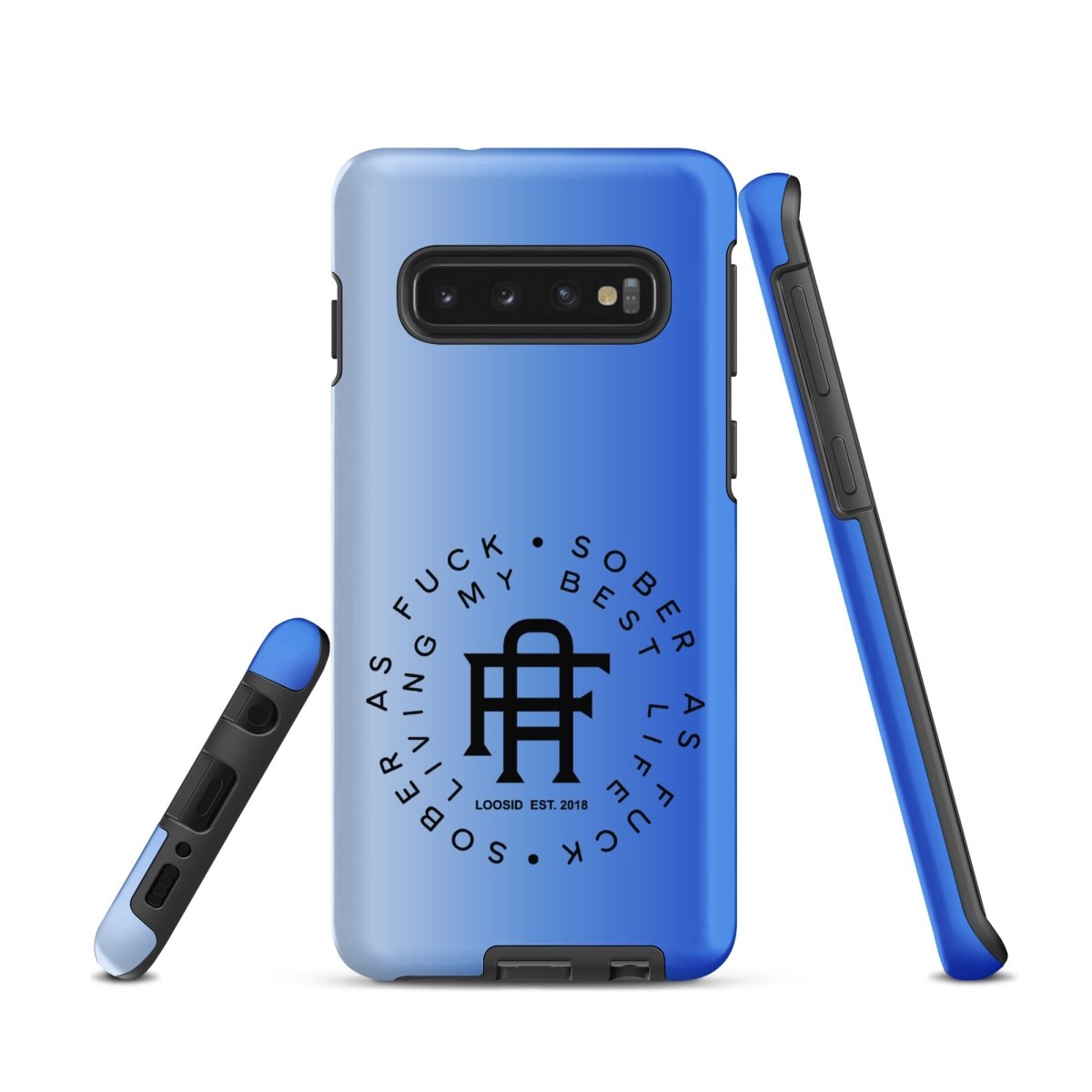Loosid Living My Best Life Recovery Phone Case featuring the design