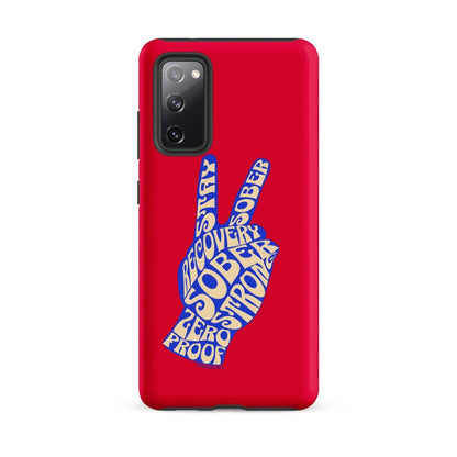 Peace & Sober Tough Case (Samsung®)