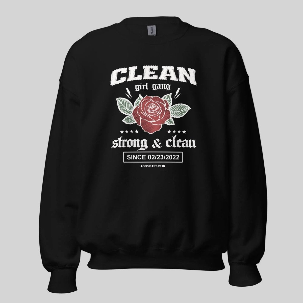 Strong & Clean Personalized Recovery Recovery Hoodie lifestyle view (view 5)