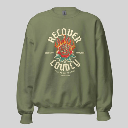 Sobriety Recovery Hoodie graphic detail (view 14)