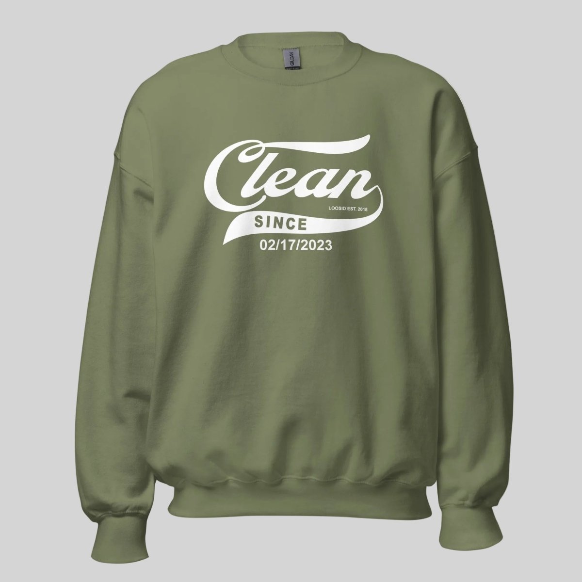 Clean Since Recovery Hoodie graphic detail (view 14)