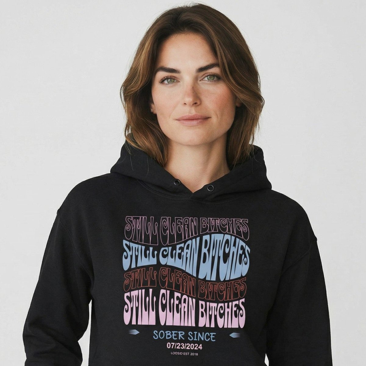 Recovery Hoodie | Still Clean-B Custom Recovery Date