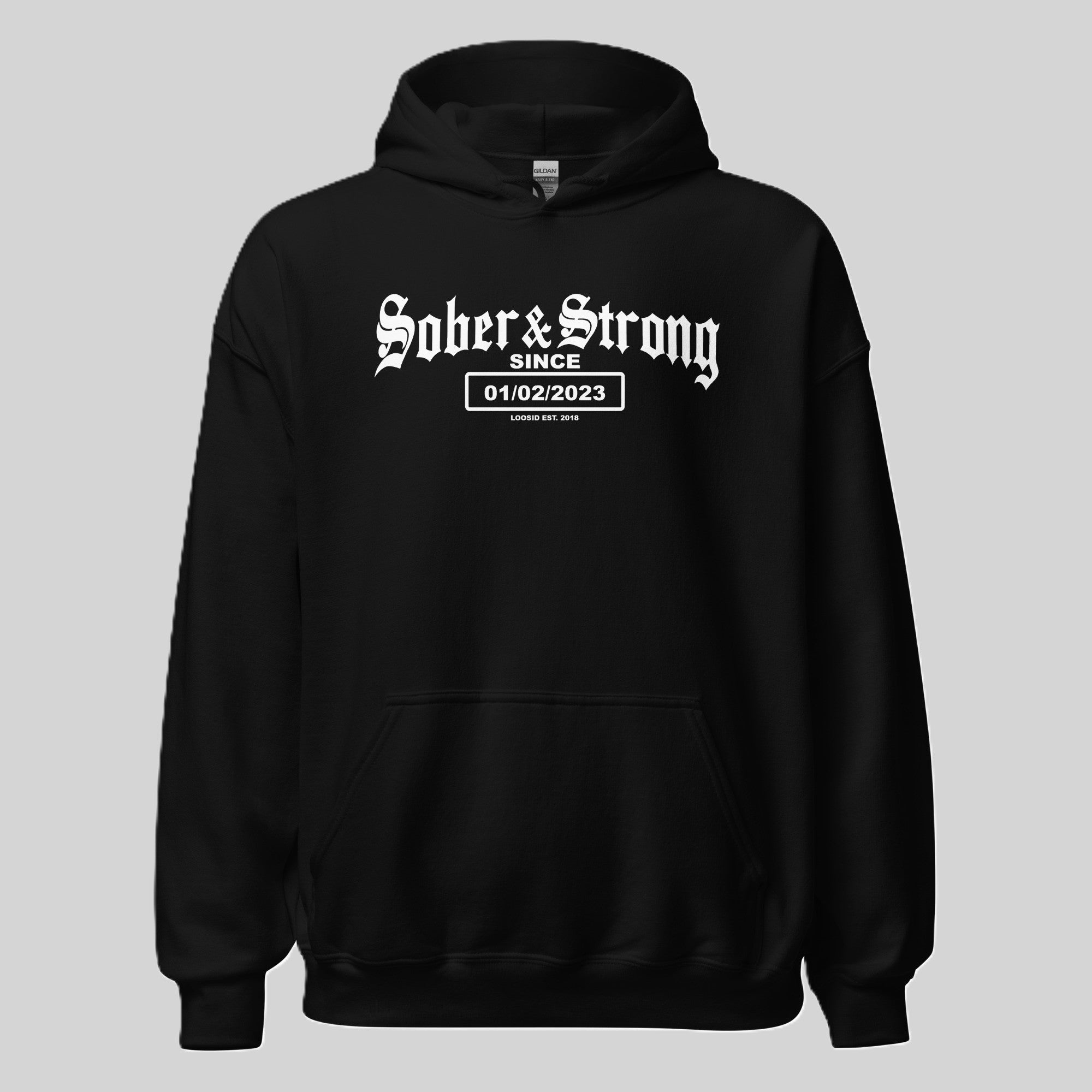 Recovery Hoodie | Unisex Sober & Strong