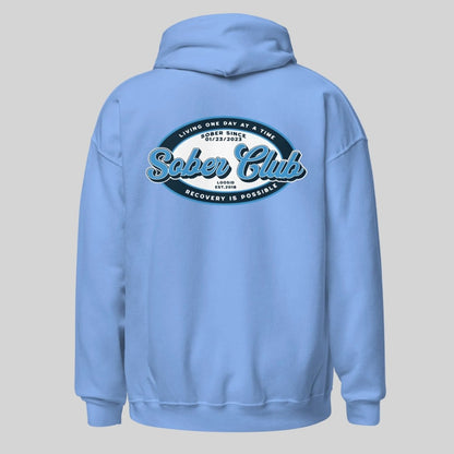 quality sober lifestyle recovery hoodie