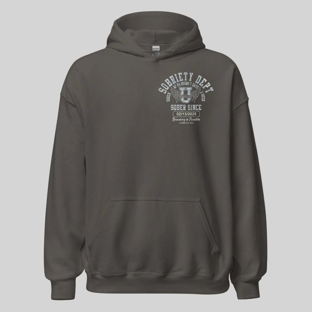 structured recovery hoodie apparel