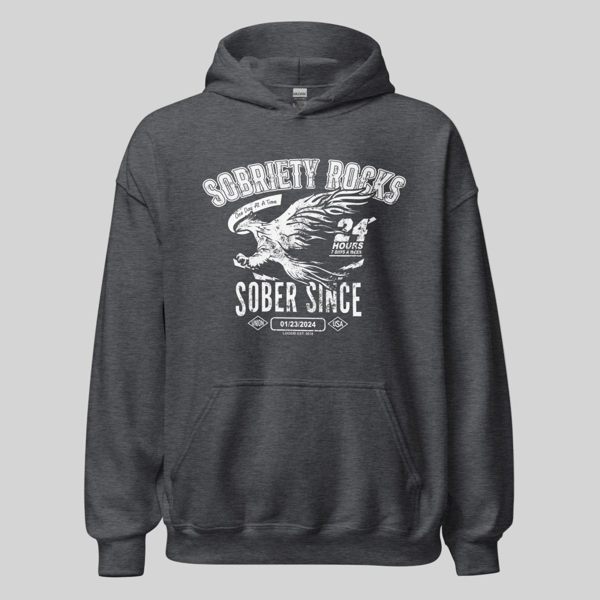 recovery hoodie classic fit view