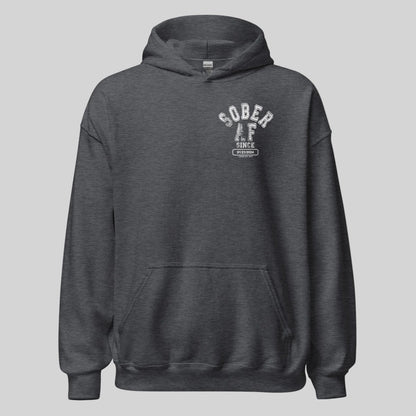 empowering sober apparel recovery hoodie