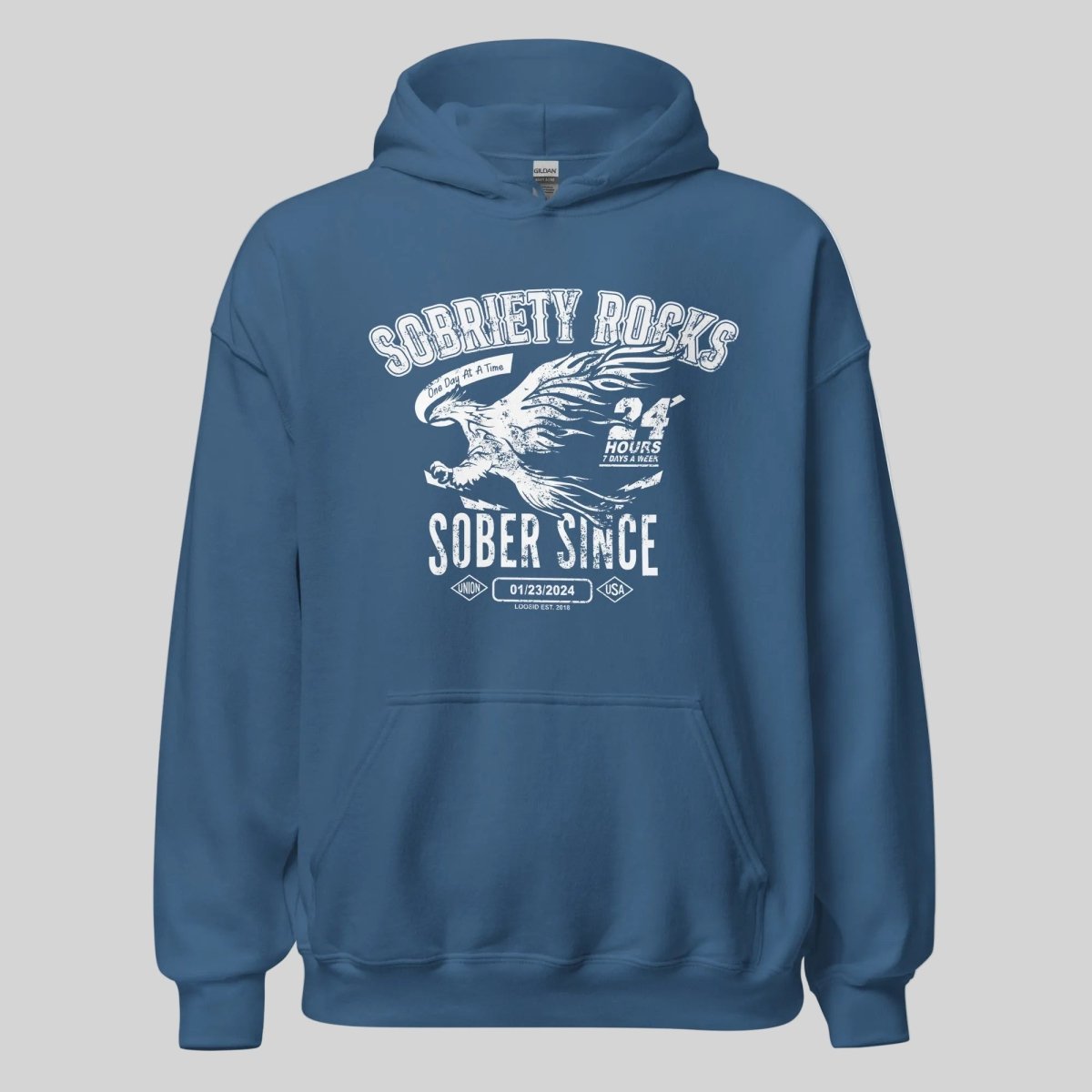 recovery hoodie lifestyle theme