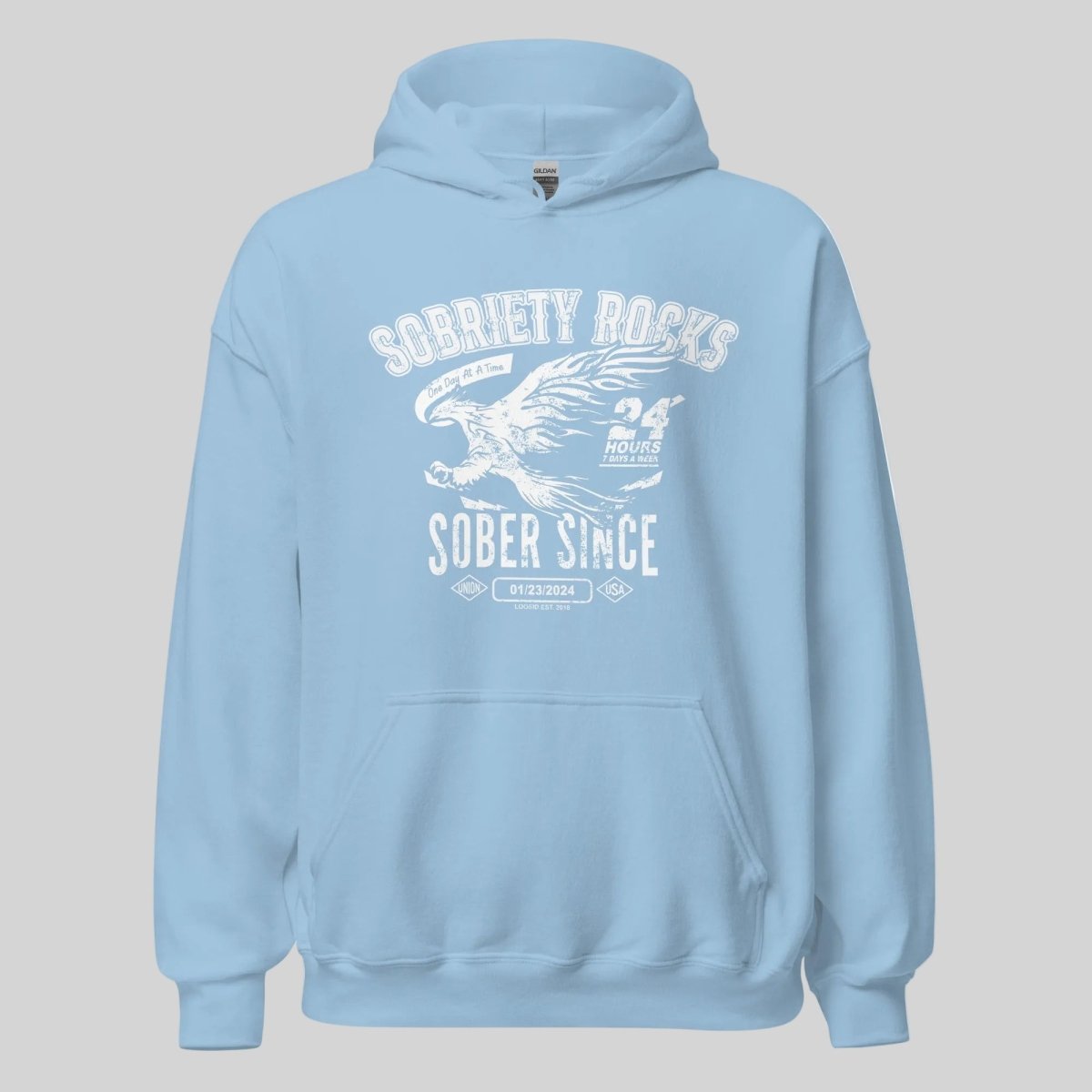 women's recovery hoodie studio shot