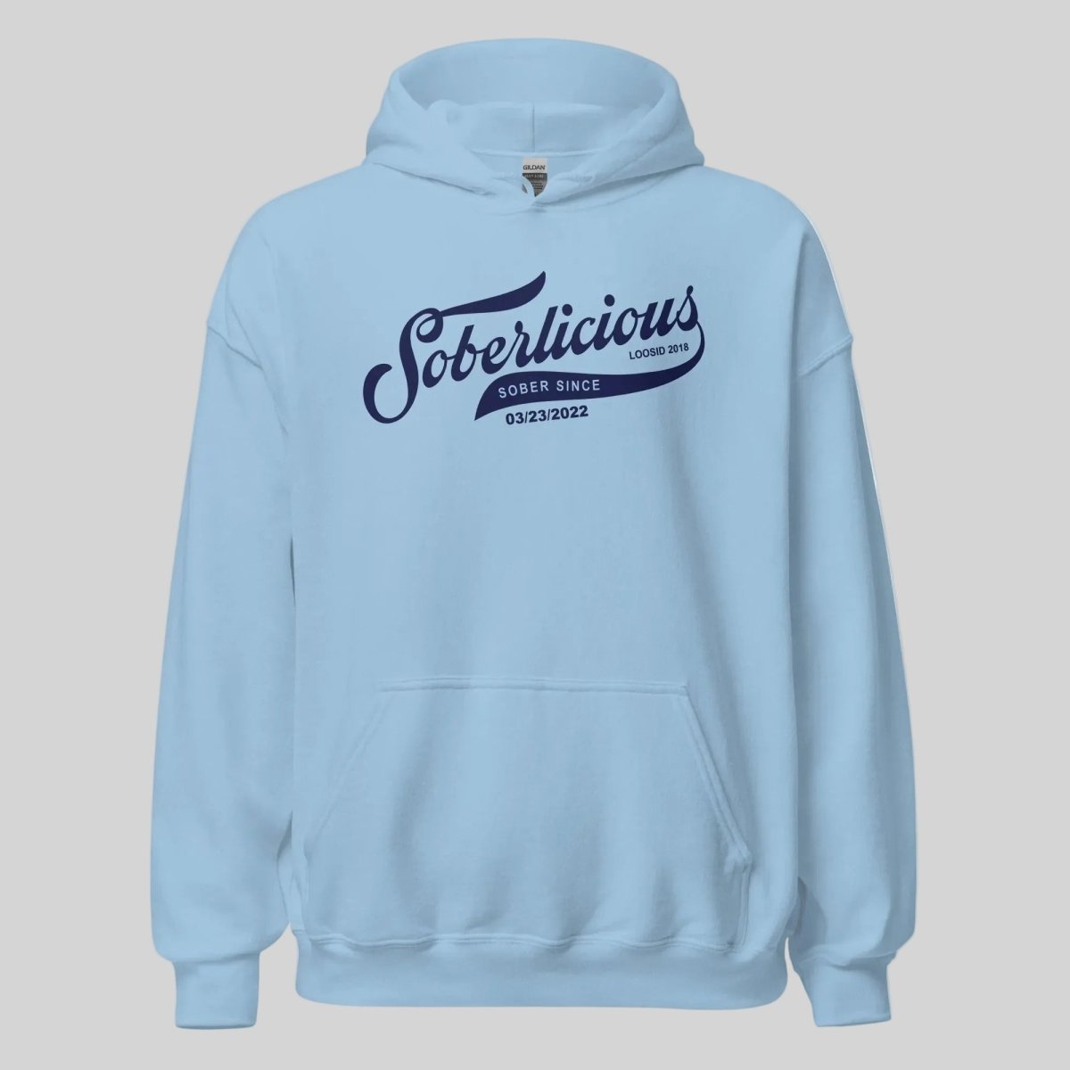 Soberlicious Recovery Hoodie side view (view 26)
