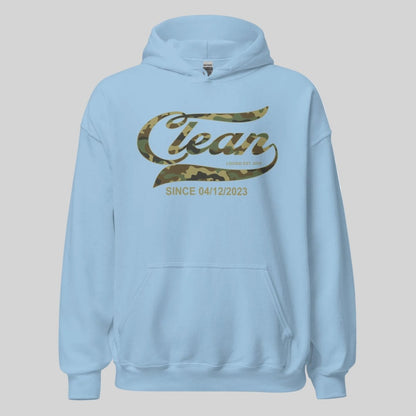 Clean Since Camo Recovery Hoodie product photo (view 20)
