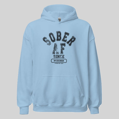 Recovery Hoodie | Unisex Sober AF Since
