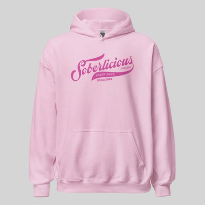Soberlicious Recovery Hoodie graphic detail (view 4)