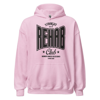 Recovery  Hoodie | Rehab Unisex Hoodie with Personalized Date