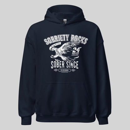 recovery hoodie sober apparel item
