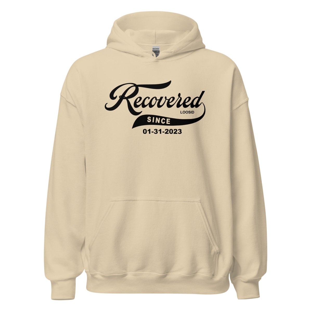 Recovered Since Recovery Hoodie side view (view 26)