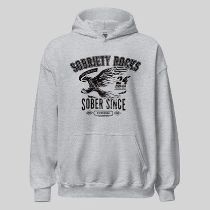 recovery hoodie fabric detail