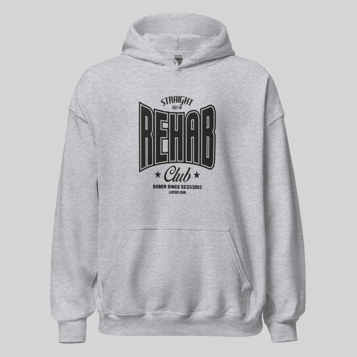 Rehab Recovery Hoodie fit detail (view 9)