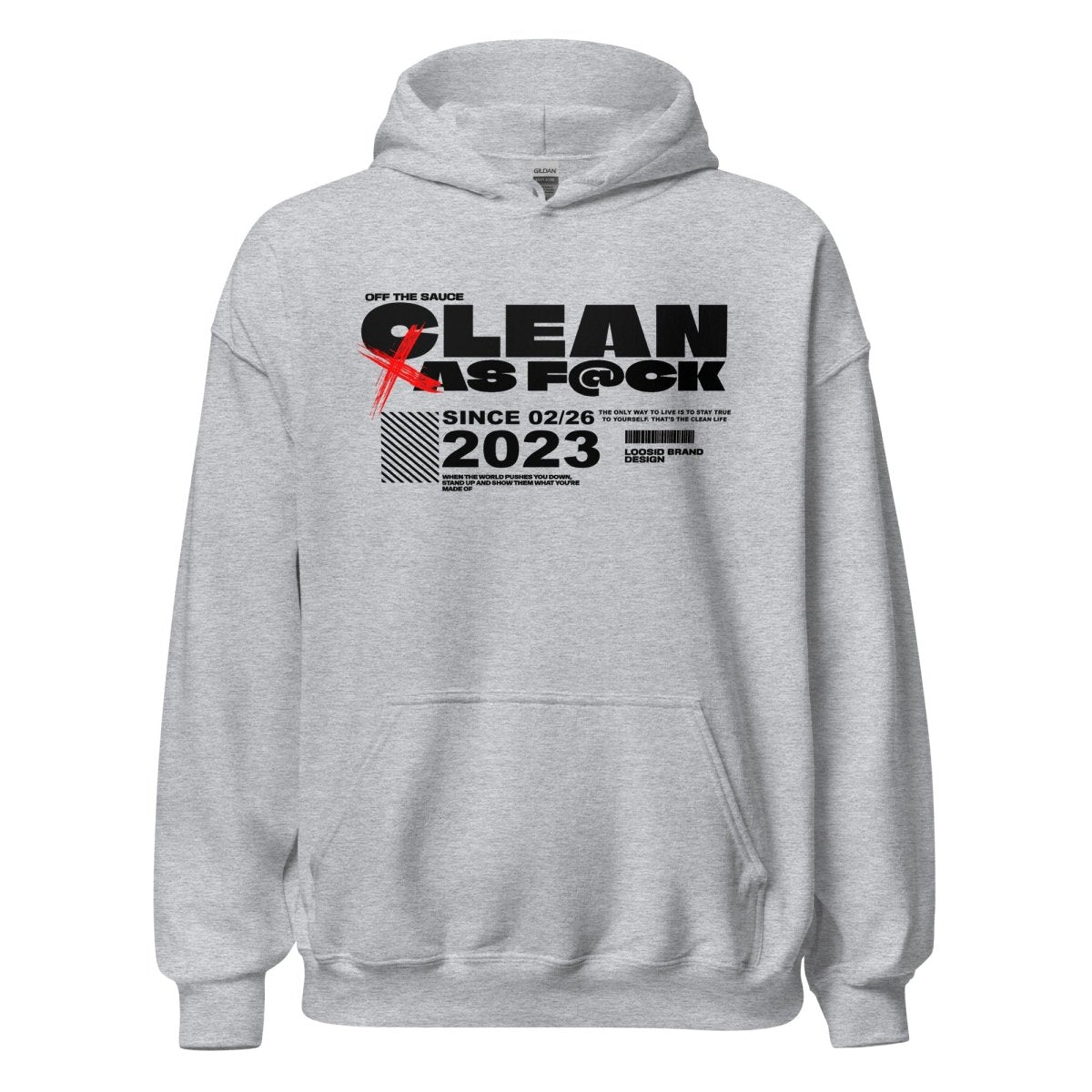 Clean As F*ck Recovery Hoodie product photo (view 20)