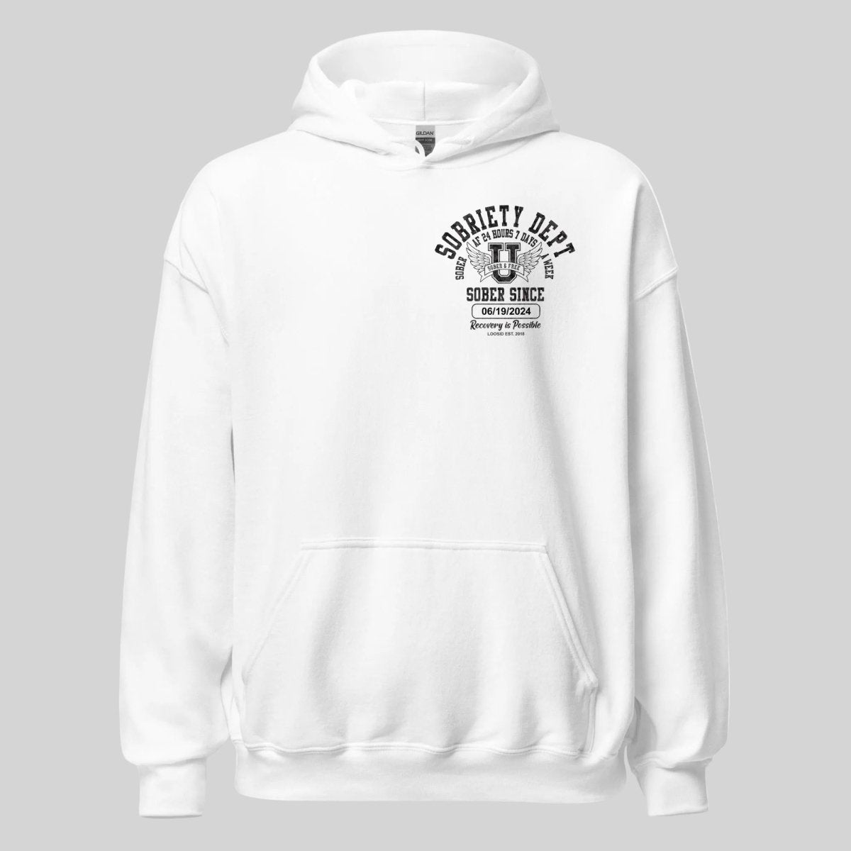 versatile recovery hoodie garment