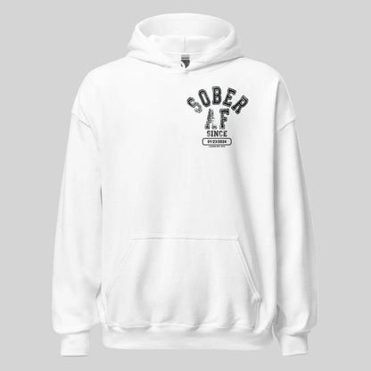 modern sober merchandise recovery hoodie