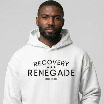 Thankful Recovery Renegade Recovery Hoodie lifestyle view (view 15)
